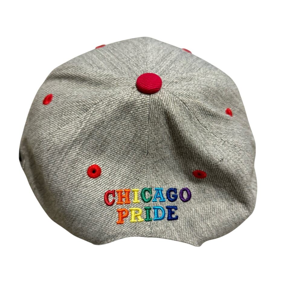 Chicago Bulls Hat Trucker Baseball Melonwear Graphic SnapBack Gray